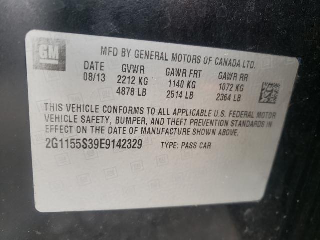 Photo 9 VIN: 2G1155S39E9142329 - CHEVROLET IMPALA LTZ 