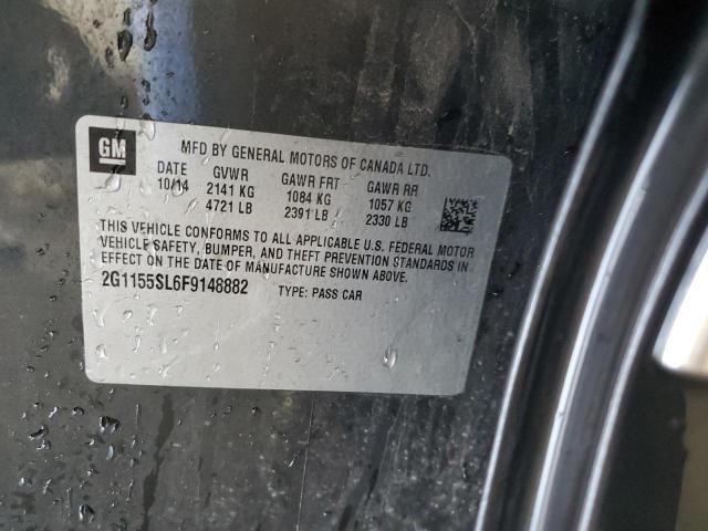 Photo 12 VIN: 2G1155SL6F9148882 - CHEVROLET IMPALA LTZ 