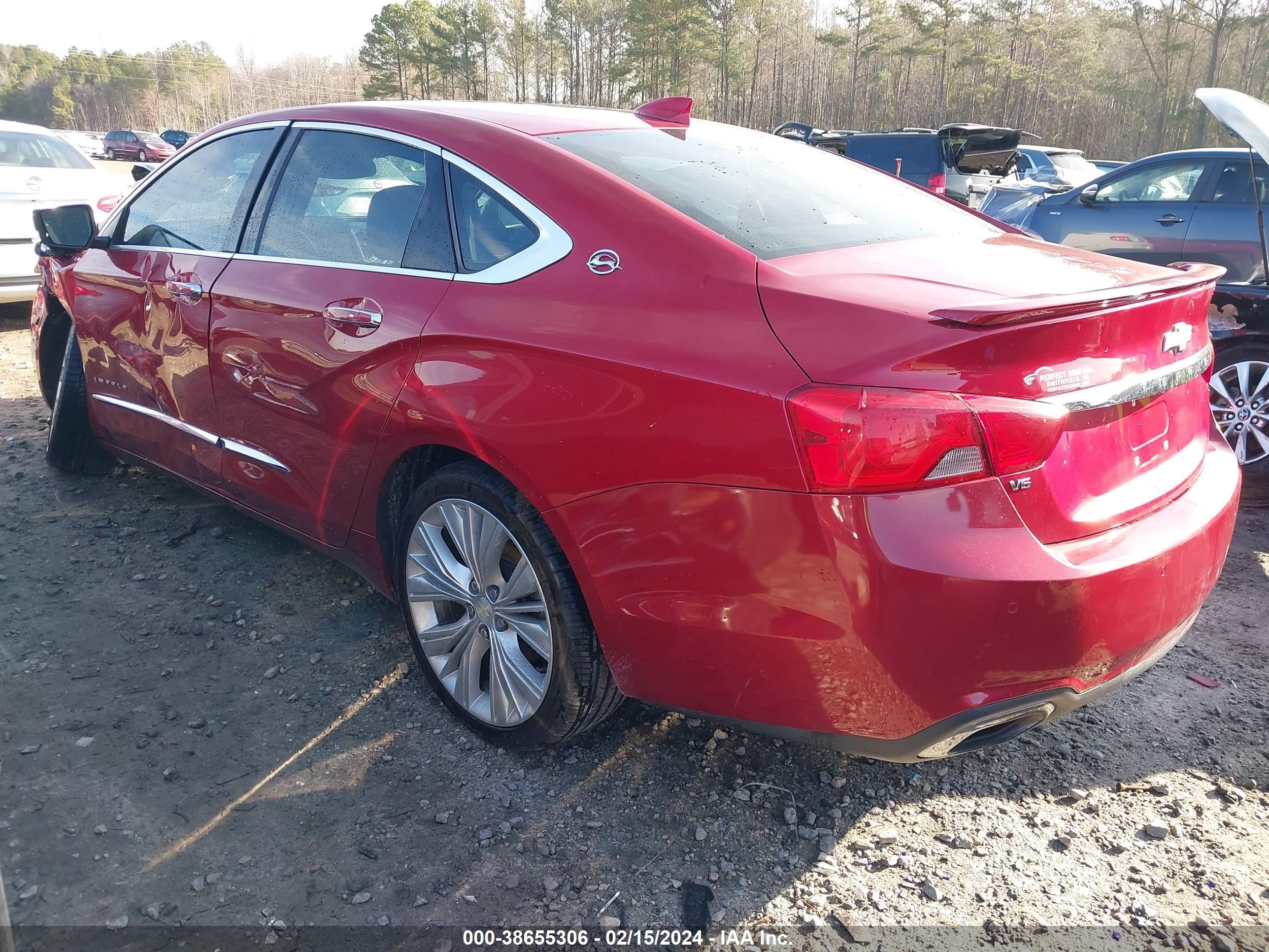 Photo 2 VIN: 2G1165S39F9283450 - CHEVROLET IMPALA 