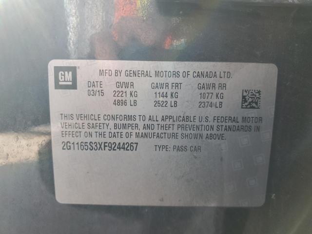 Photo 11 VIN: 2G1165S3XF9244267 - CHEVROLET IMPALA LTZ 