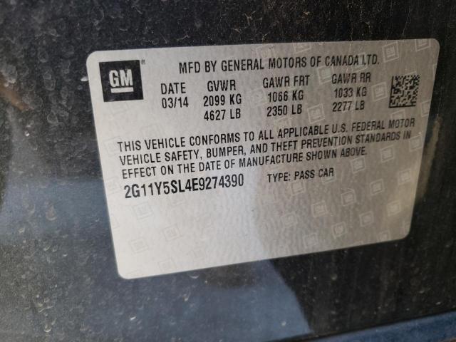 Photo 12 VIN: 2G11Y5SL4E9274390 - CHEVROLET IMPALA LS 