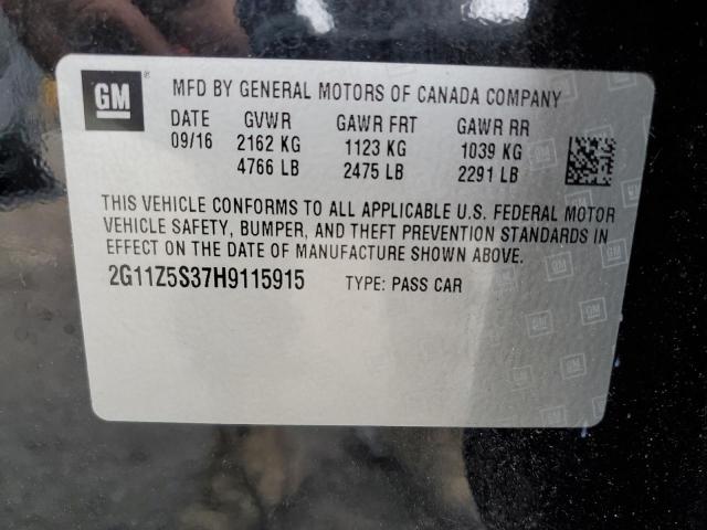 Photo 11 VIN: 2G11Z5S37H9115915 - CHEVROLET IMPALA LS 