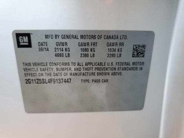 Photo 12 VIN: 2G11Z5SL4F9137447 - CHEVROLET IMPALA LS 