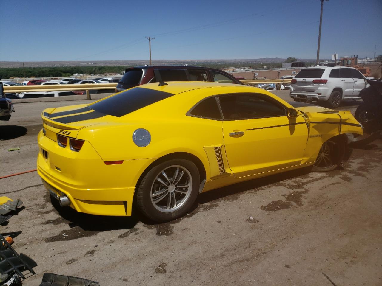 Photo 2 VIN: 2G1FA1E30D9151599 - CHEVROLET CAMARO 