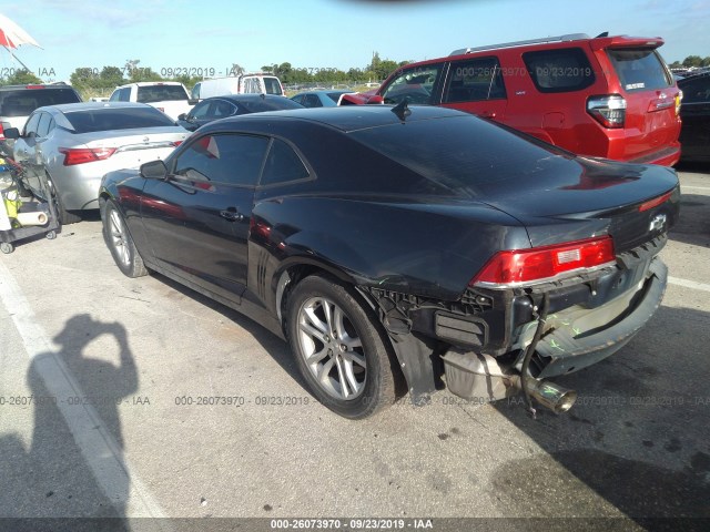 Photo 2 VIN: 2G1FA1E30E9149689 - CHEVROLET CAMARO 