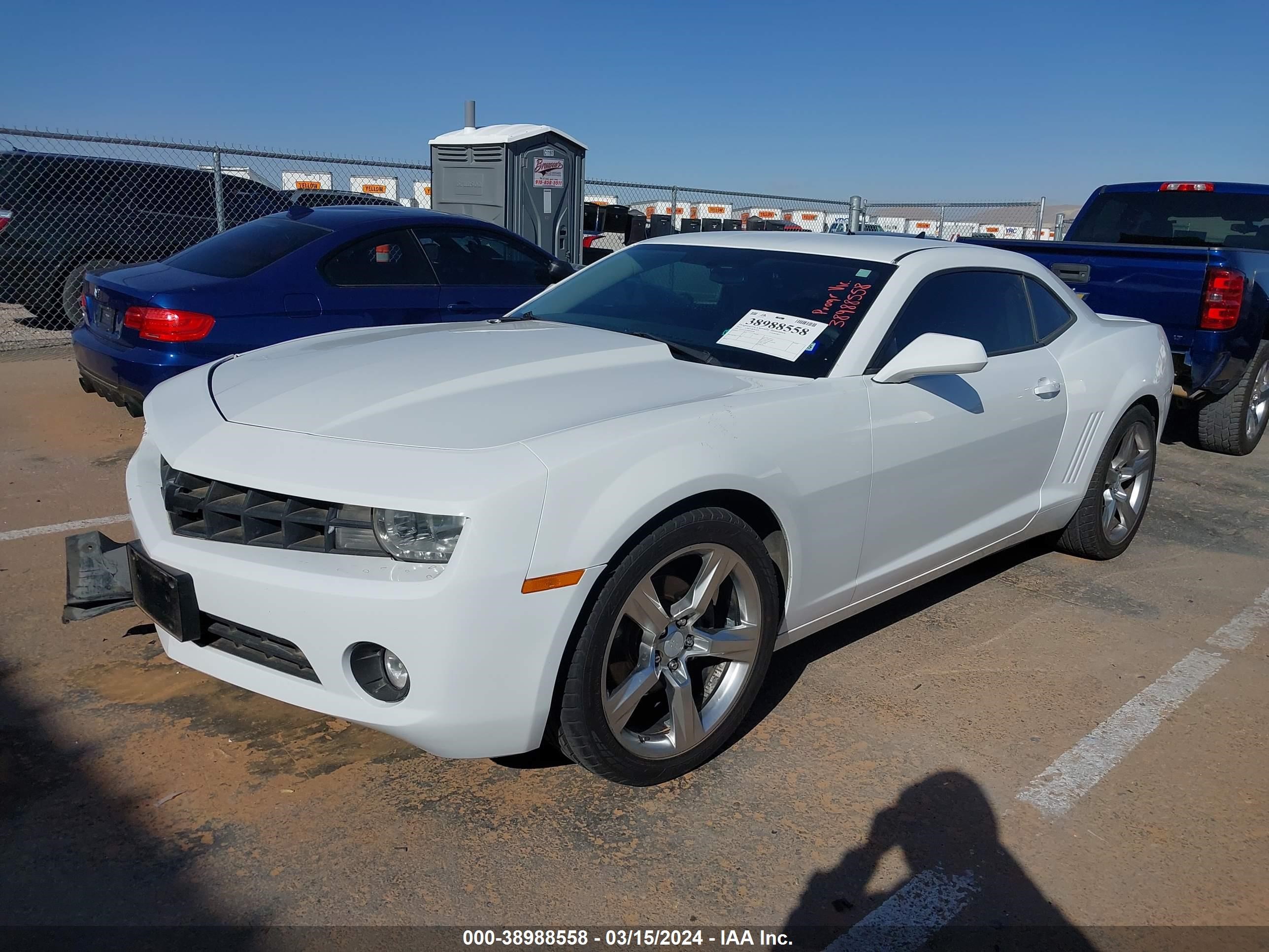 Photo 1 VIN: 2G1FA1E31D9154768 - CHEVROLET CAMARO 