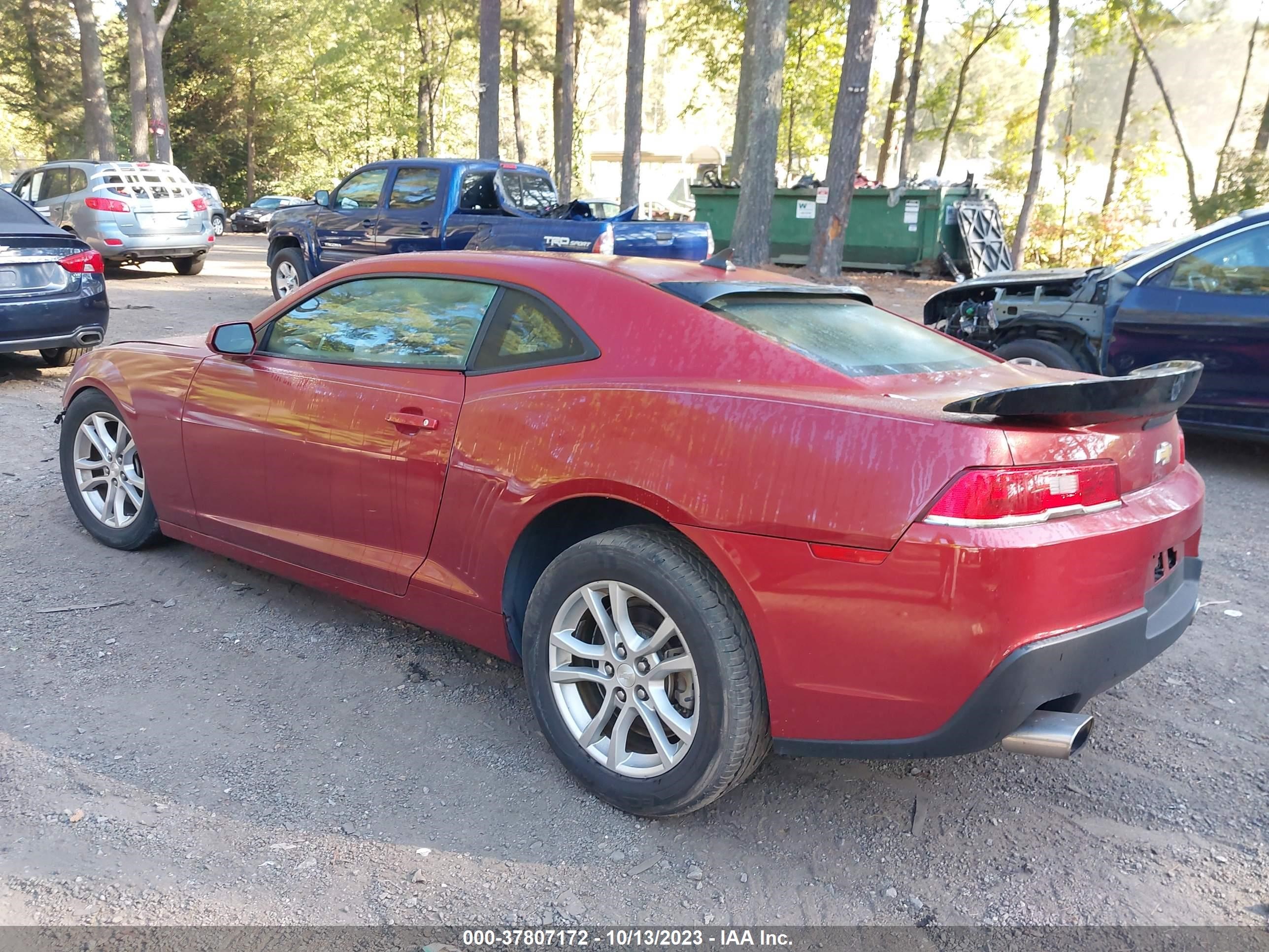 Photo 2 VIN: 2G1FA1E31E9140192 - CHEVROLET CAMARO 