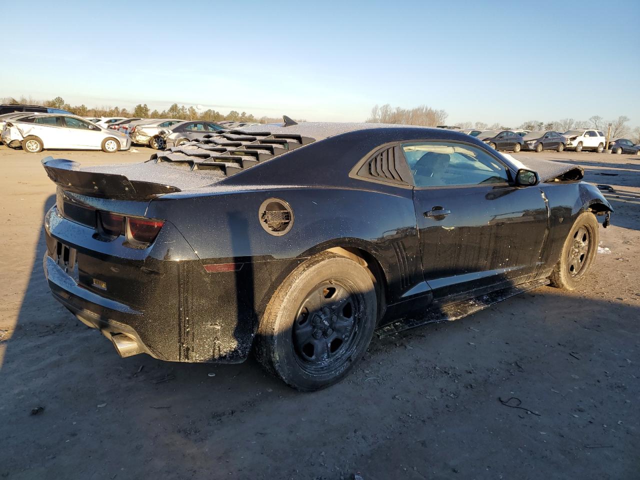 Photo 2 VIN: 2G1FA1E33D9151693 - CHEVROLET CAMARO 