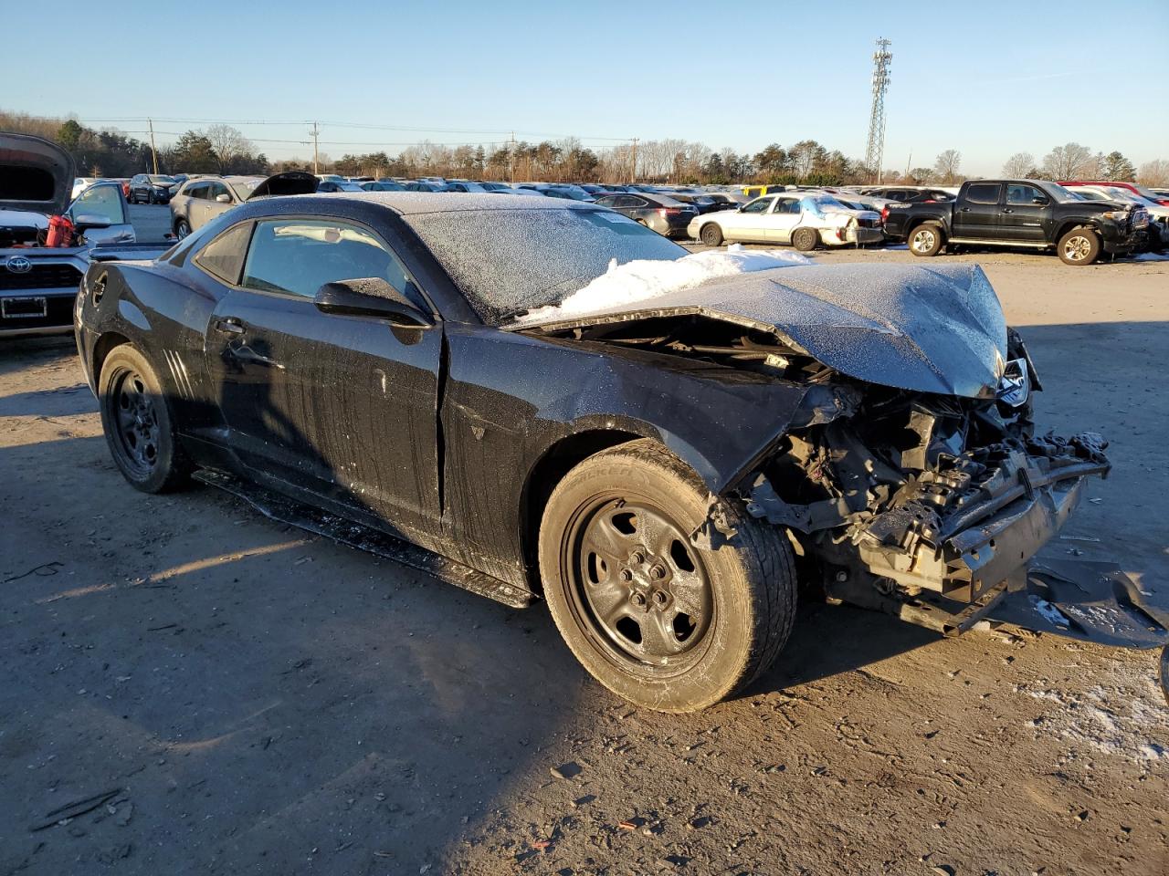 Photo 3 VIN: 2G1FA1E33D9151693 - CHEVROLET CAMARO 