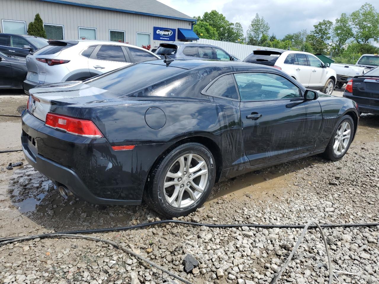 Photo 2 VIN: 2G1FA1E33E9164137 - CHEVROLET CAMARO 