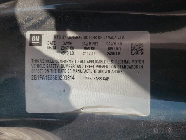 Photo 12 VIN: 2G1FA1E33E9299814 - CHEVROLET CAMARO LS 