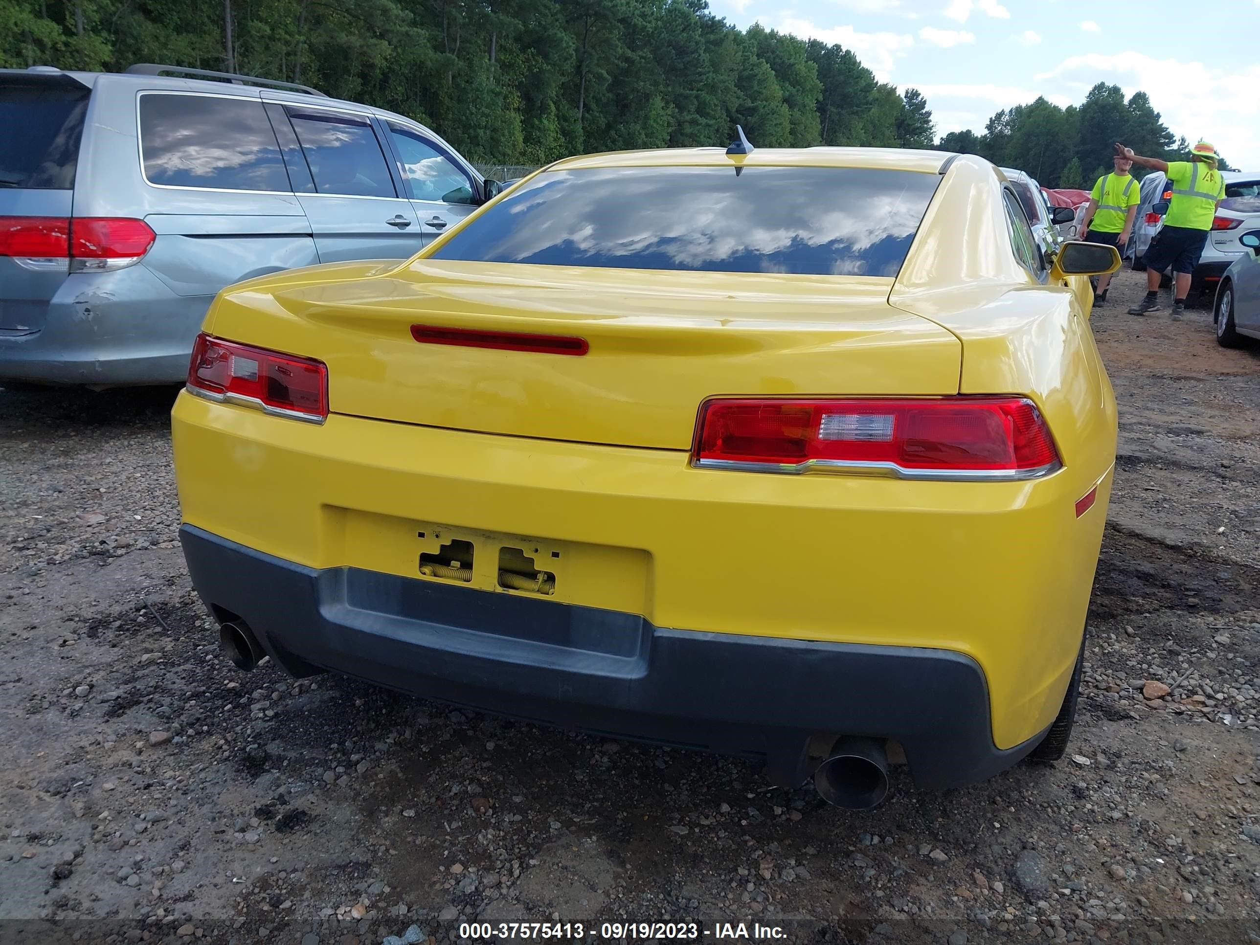 Photo 15 VIN: 2G1FA1E34E9182565 - CHEVROLET CAMARO 