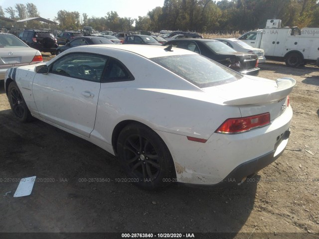 Photo 2 VIN: 2G1FA1E37E9138575 - CHEVROLET CAMARO 