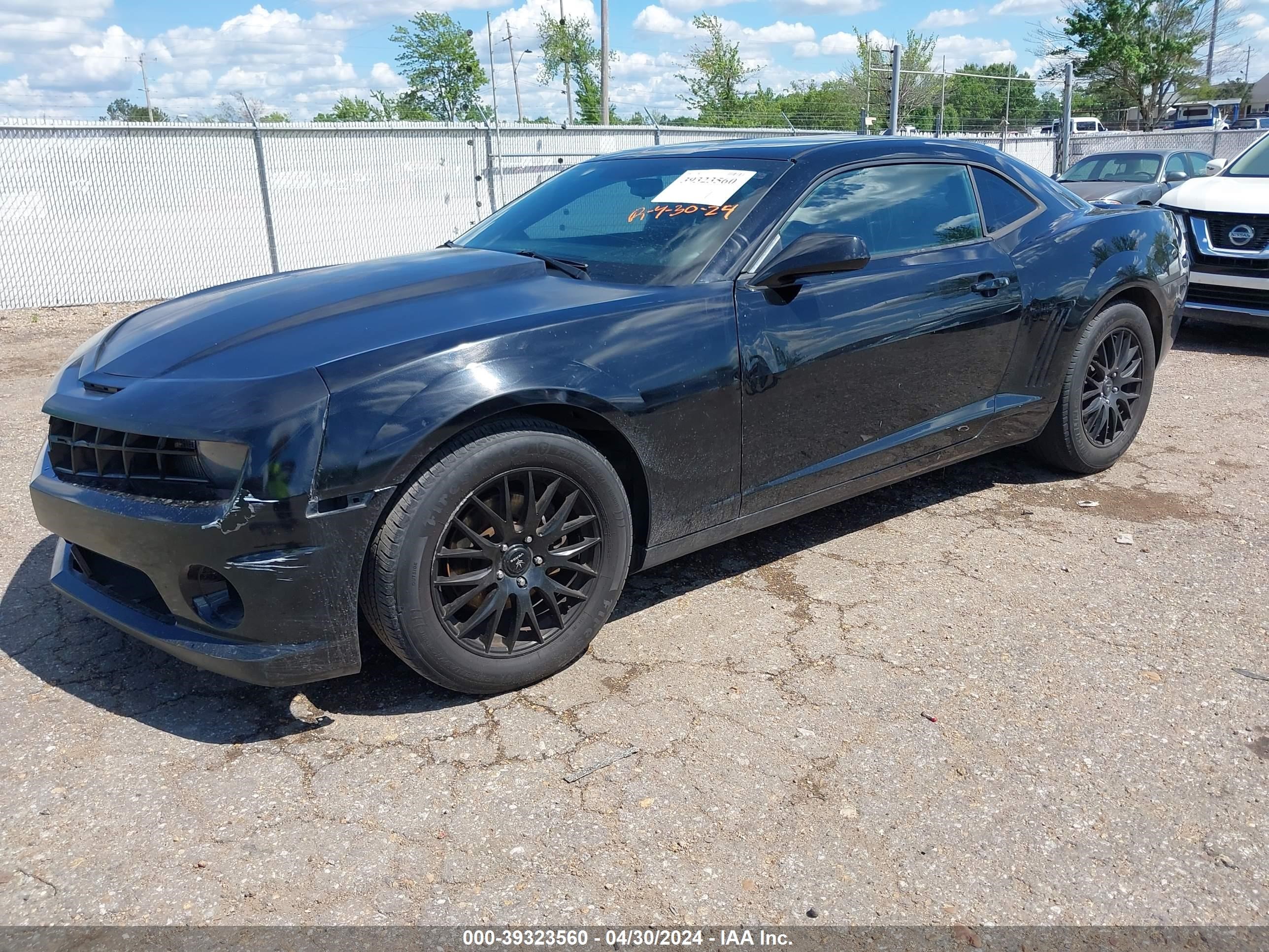 Photo 1 VIN: 2G1FA1E38D9203545 - CHEVROLET CAMARO 