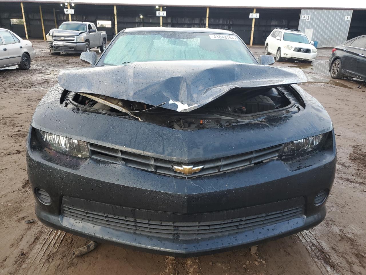 Photo 4 VIN: 2G1FA1E38E9132400 - CHEVROLET CAMARO 