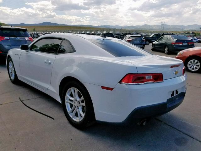 Photo 2 VIN: 2G1FA1E38E9184447 - CHEVROLET CAMARO 