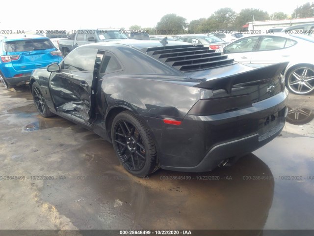 Photo 2 VIN: 2G1FA1E38E9186442 - CHEVROLET CAMARO 