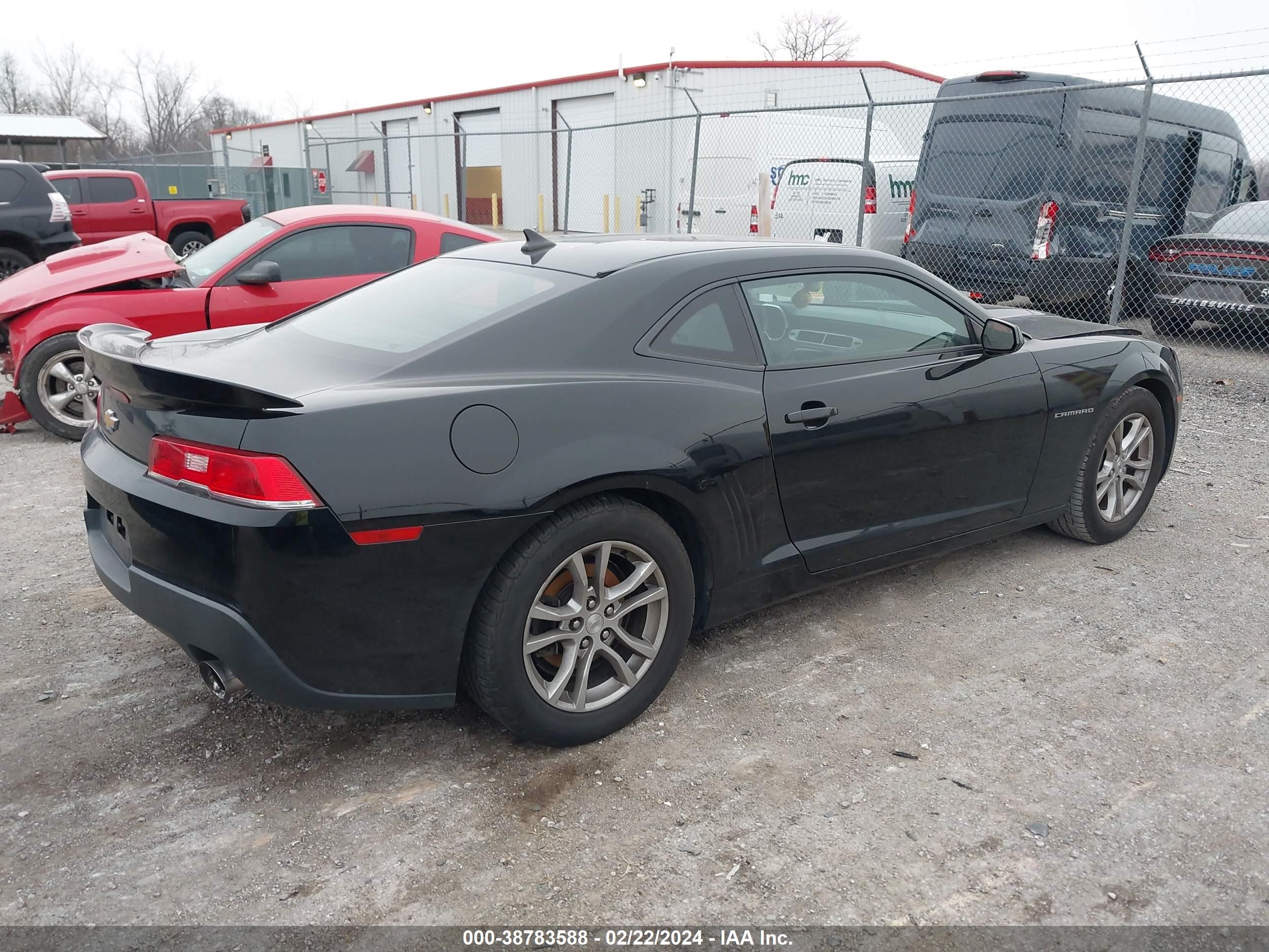 Photo 3 VIN: 2G1FA1E38E9267652 - CHEVROLET CAMARO 