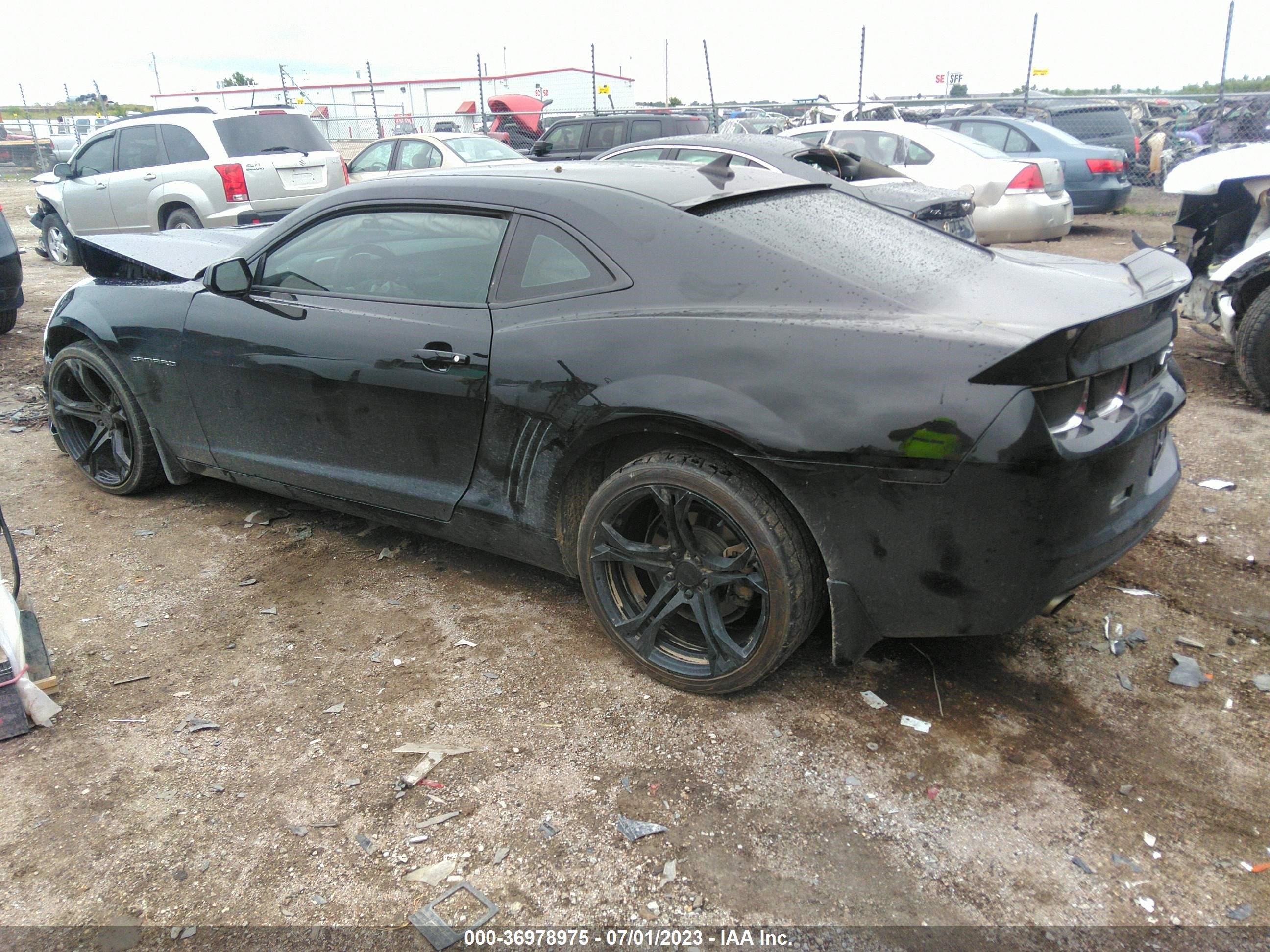 Photo 2 VIN: 2G1FA1EDXB9117806 - CHEVROLET CAMARO 