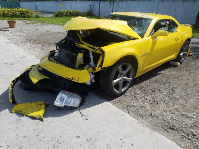 Photo 1 VIN: 2G1FB1E30E9297855 - CHEVROLET CAMARO LT 