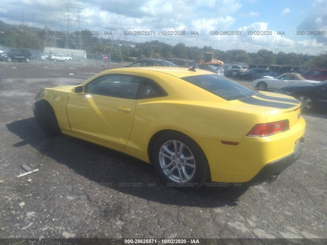 Photo 2 VIN: 2G1FB1E30F9163803 - CHEVROLET CAMARO 