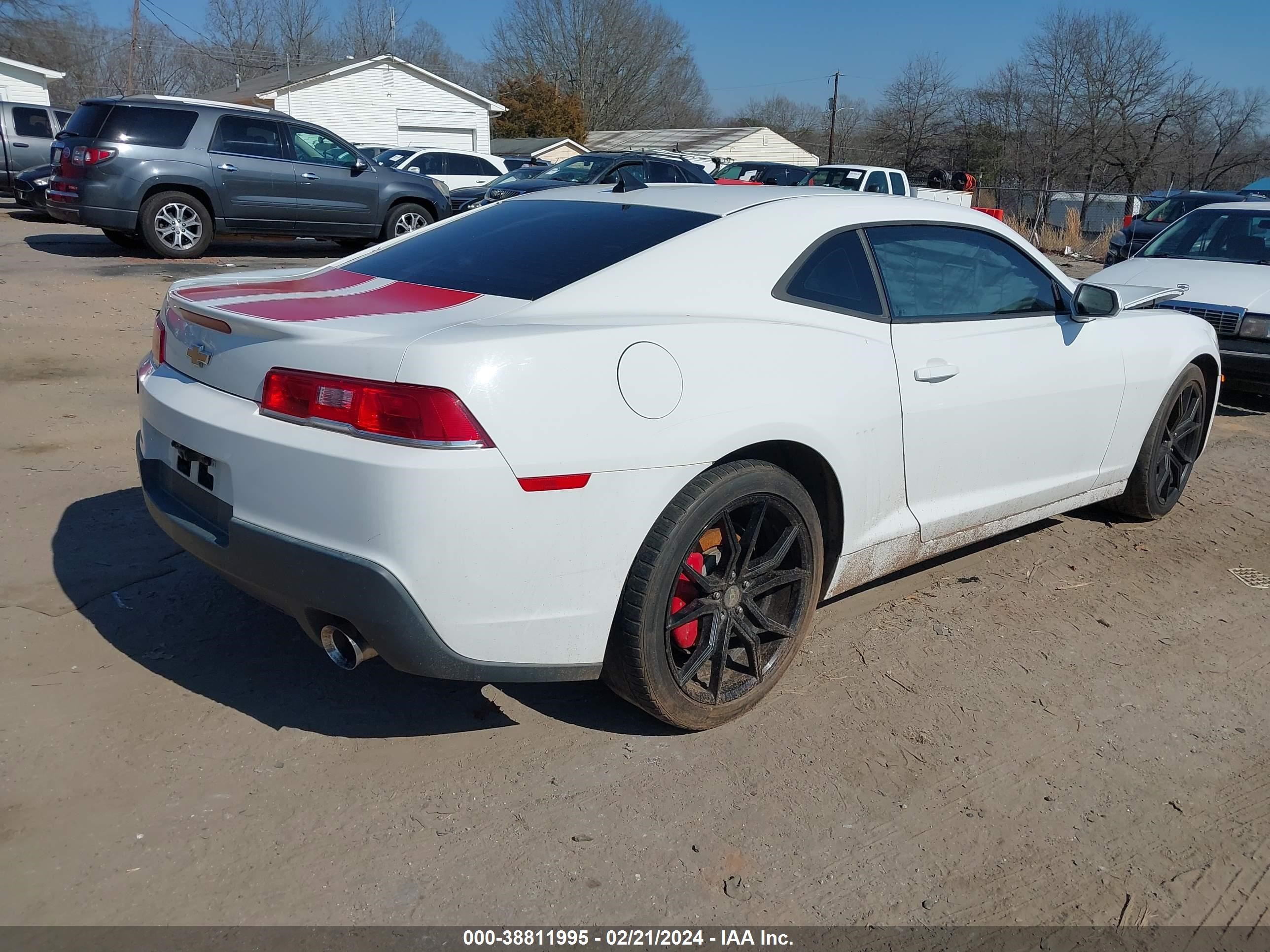 Photo 3 VIN: 2G1FB1E31E9129495 - CHEVROLET CAMARO 