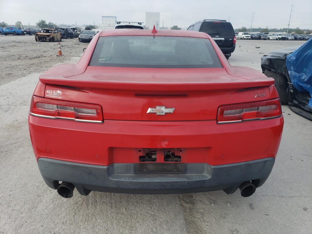 Photo 5 VIN: 2G1FB1E31E9150296 - CHEVROLET CAMARO 