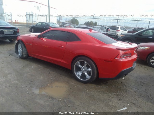 Photo 2 VIN: 2G1FB1E31E9284919 - CHEVROLET CAMARO 