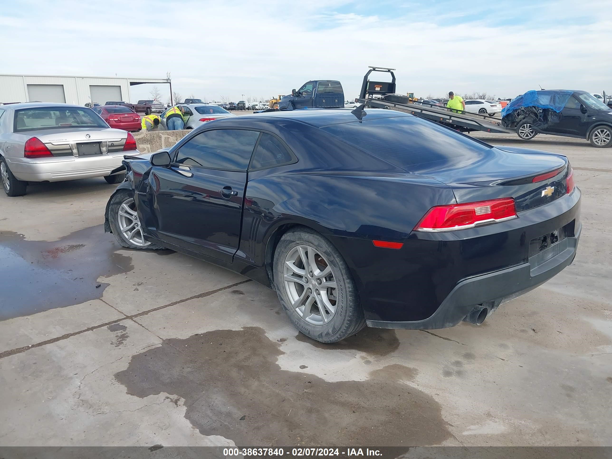 Photo 2 VIN: 2G1FB1E31F9309271 - CHEVROLET CAMARO 