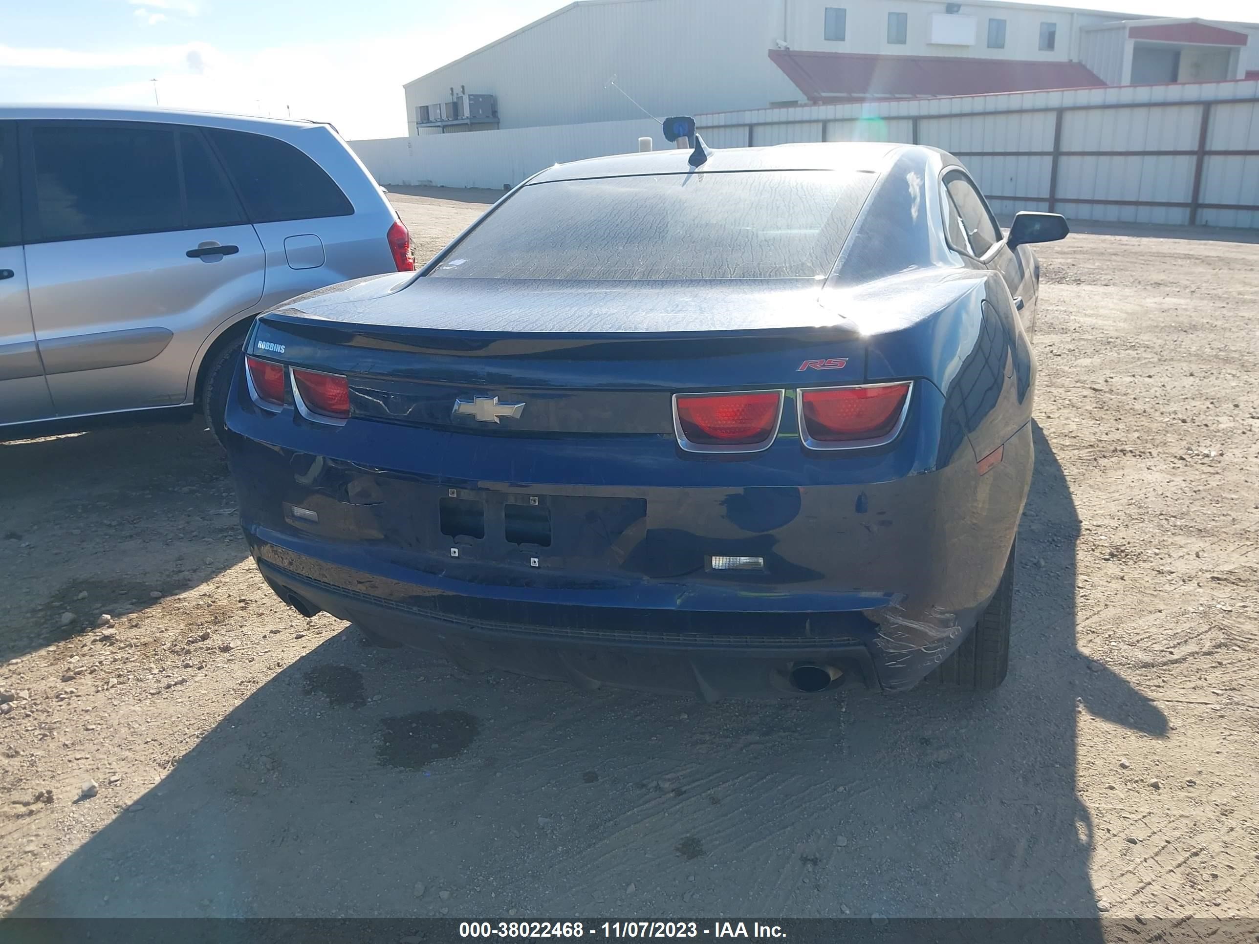 Photo 5 VIN: 2G1FB1E32C9198838 - CHEVROLET CAMARO 