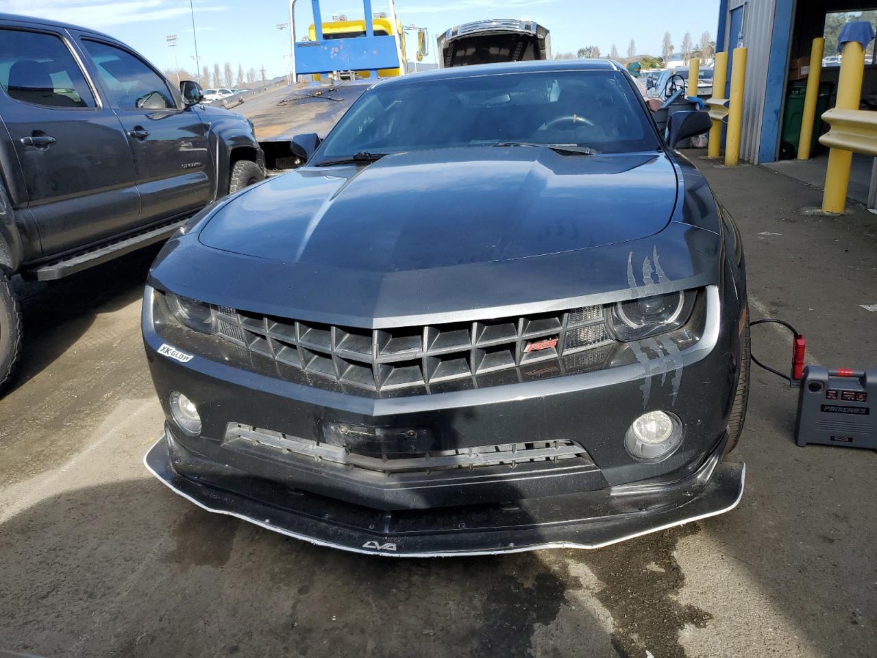 Photo 4 VIN: 2G1FB1E32D9163136 - CHEVROLET CAMARO 