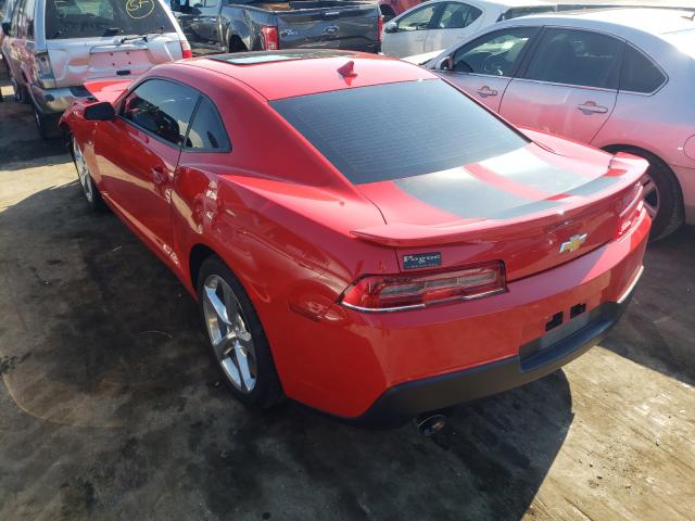 Photo 2 VIN: 2G1FB1E32E9293452 - CHEVROLET CAMARO LT 