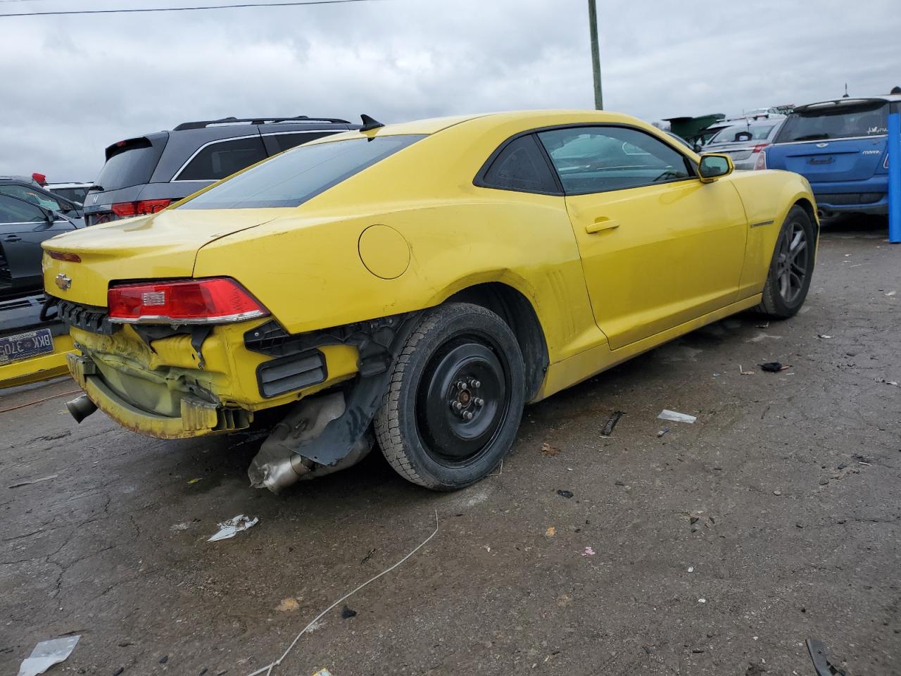 Photo 2 VIN: 2G1FB1E32F9103618 - CHEVROLET CAMARO 