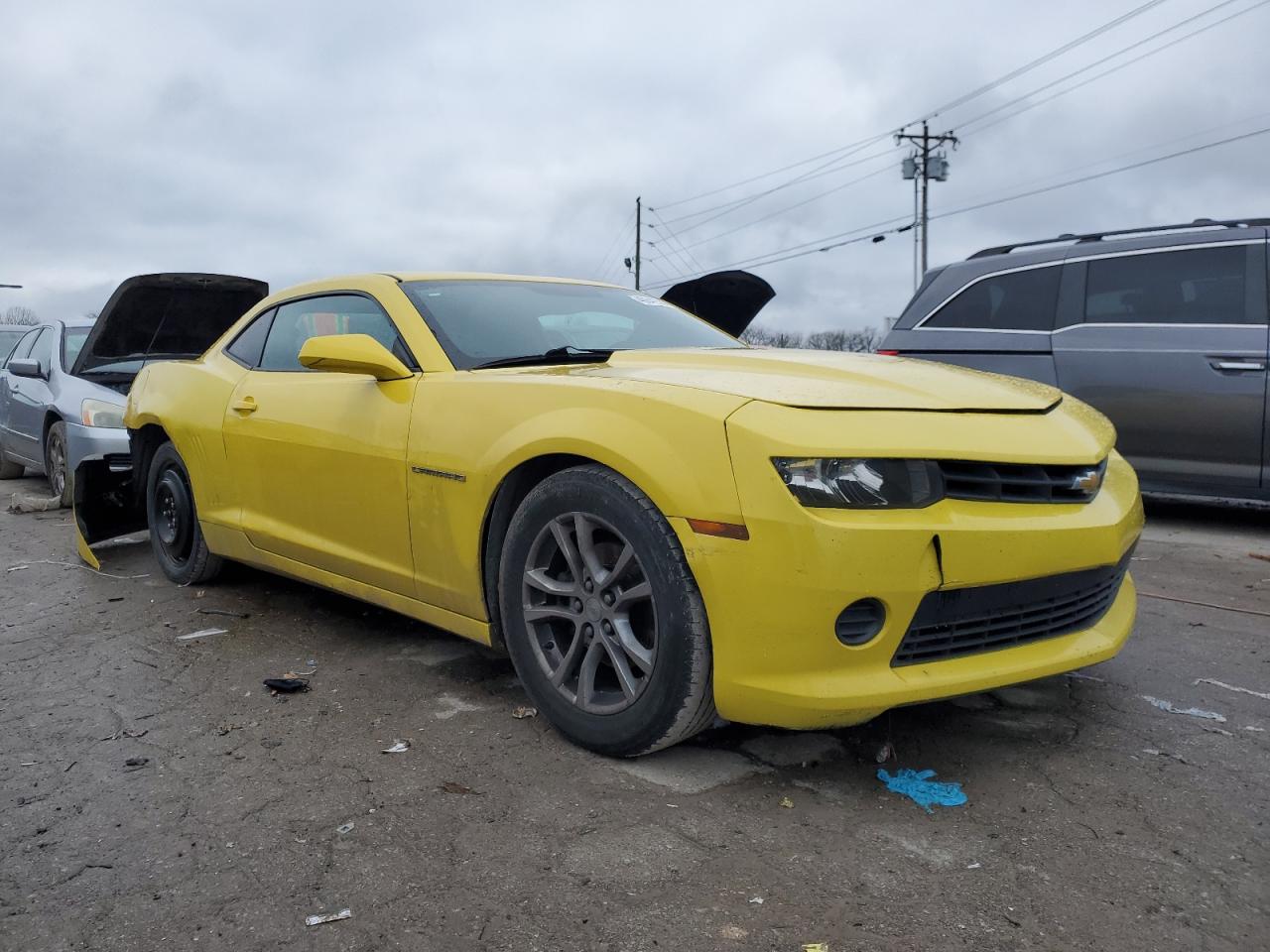 Photo 3 VIN: 2G1FB1E32F9103618 - CHEVROLET CAMARO 