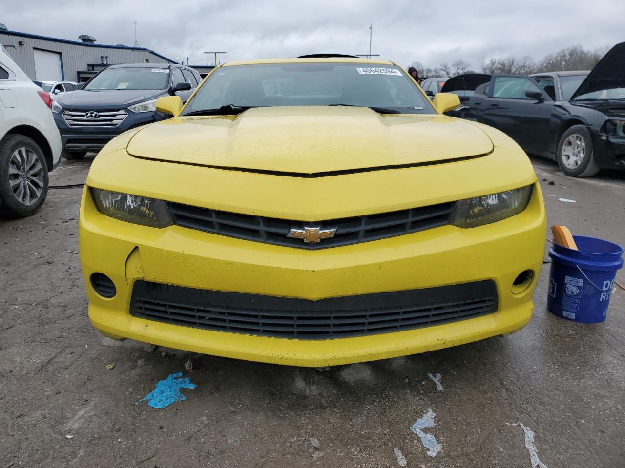 Photo 4 VIN: 2G1FB1E32F9103618 - CHEVROLET CAMARO 