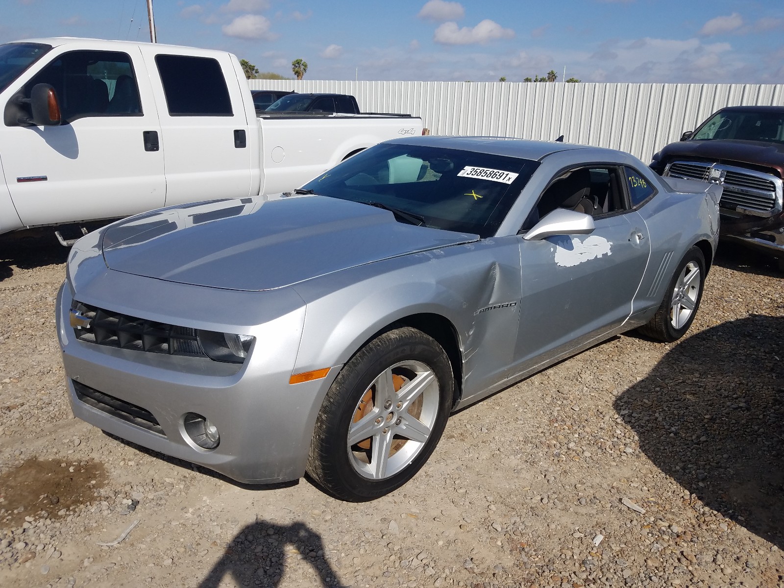 Photo 1 VIN: 2G1FB1E33C9147011 - CHEVROLET CAMARO LT 