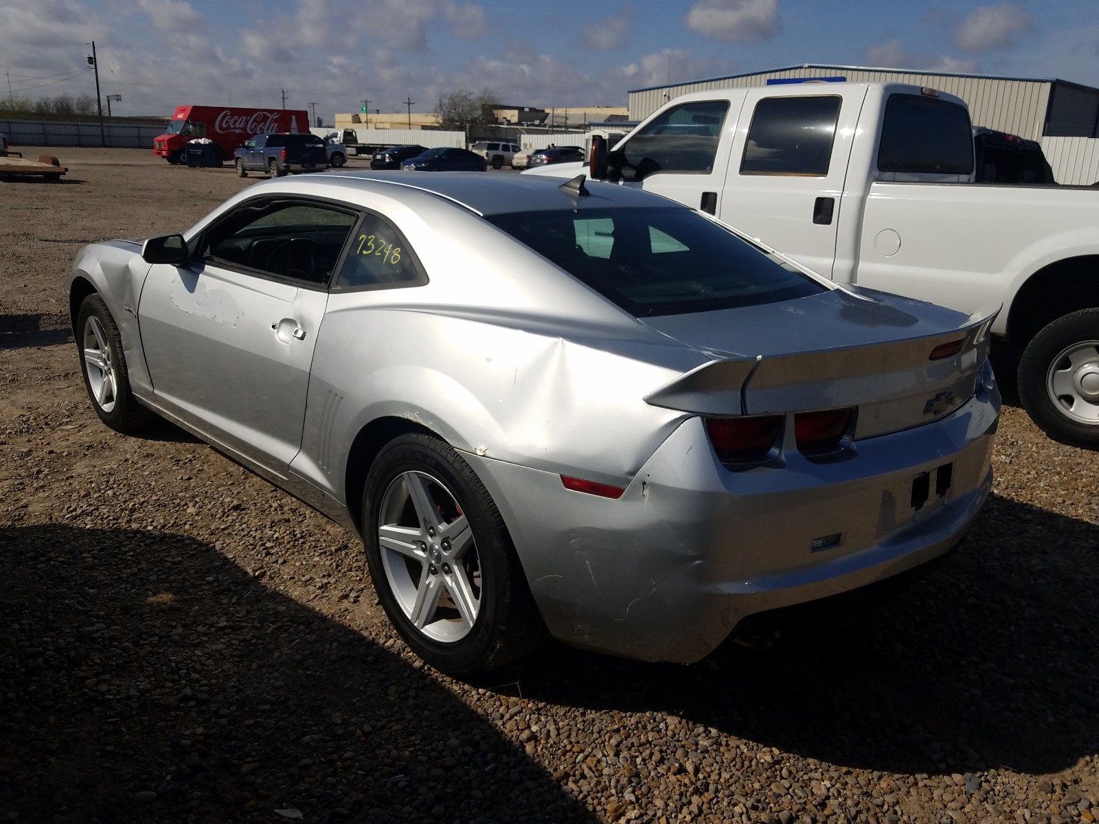 Photo 2 VIN: 2G1FB1E33C9147011 - CHEVROLET CAMARO LT 