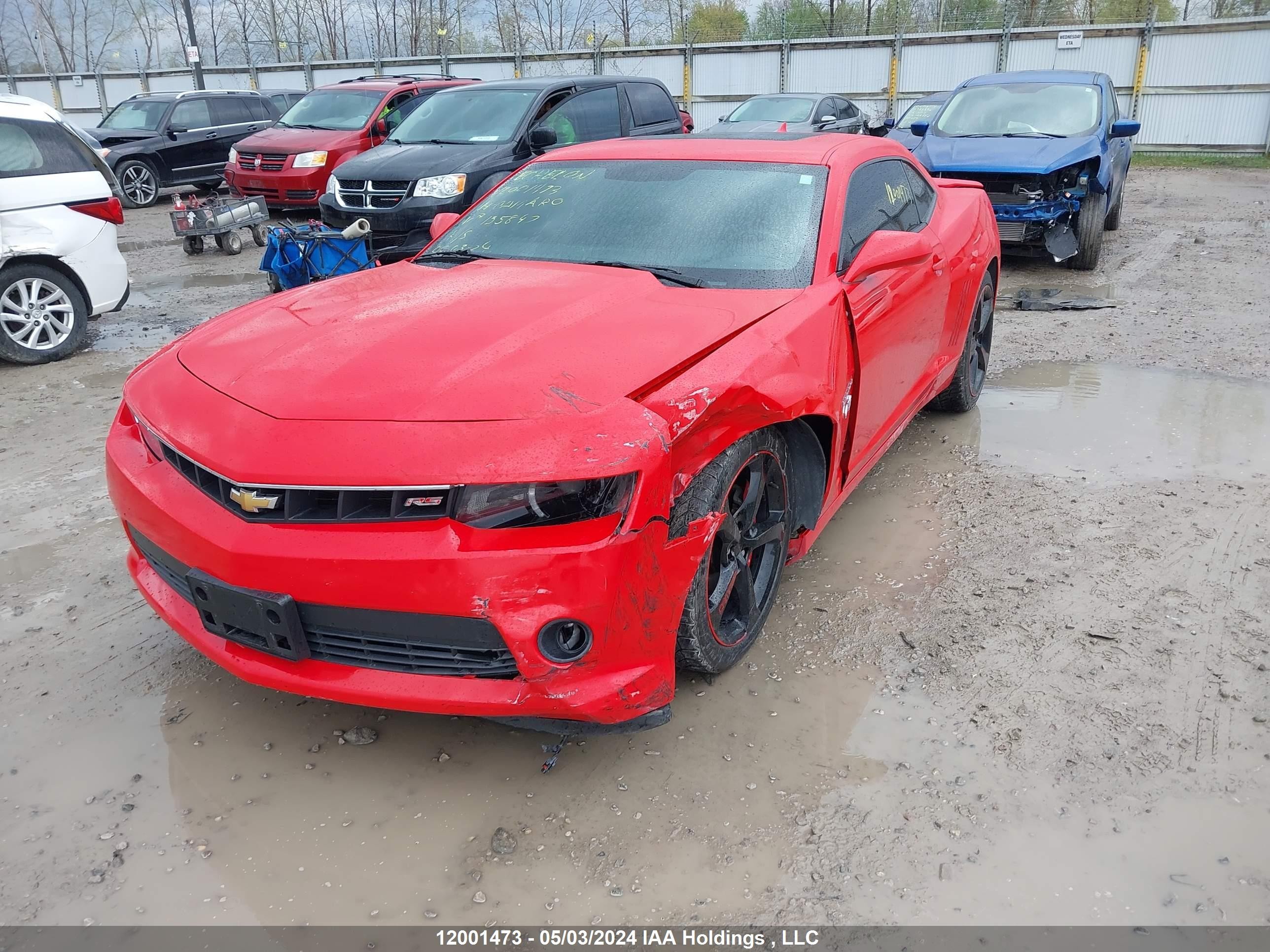 Photo 1 VIN: 2G1FB1E33E9135847 - CHEVROLET CAMARO 