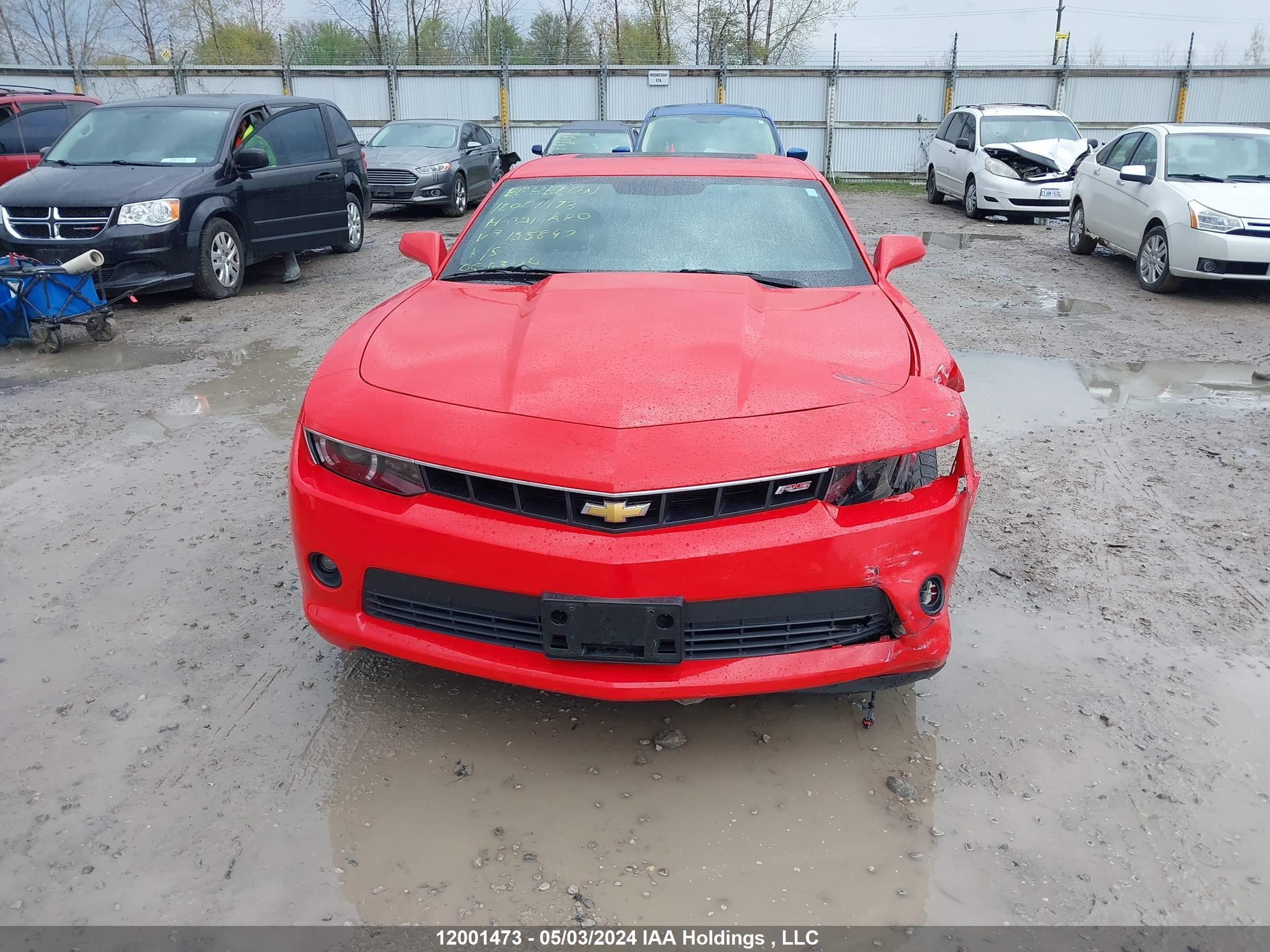 Photo 11 VIN: 2G1FB1E33E9135847 - CHEVROLET CAMARO 