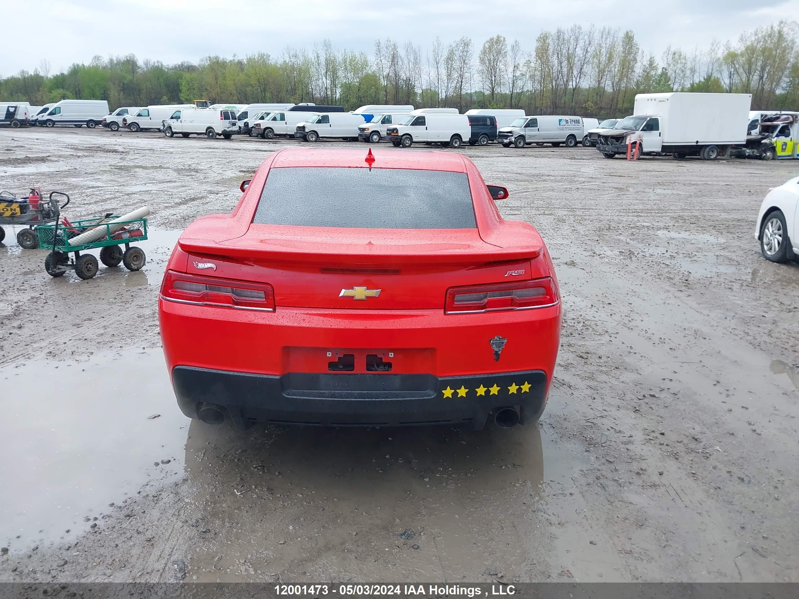 Photo 15 VIN: 2G1FB1E33E9135847 - CHEVROLET CAMARO 