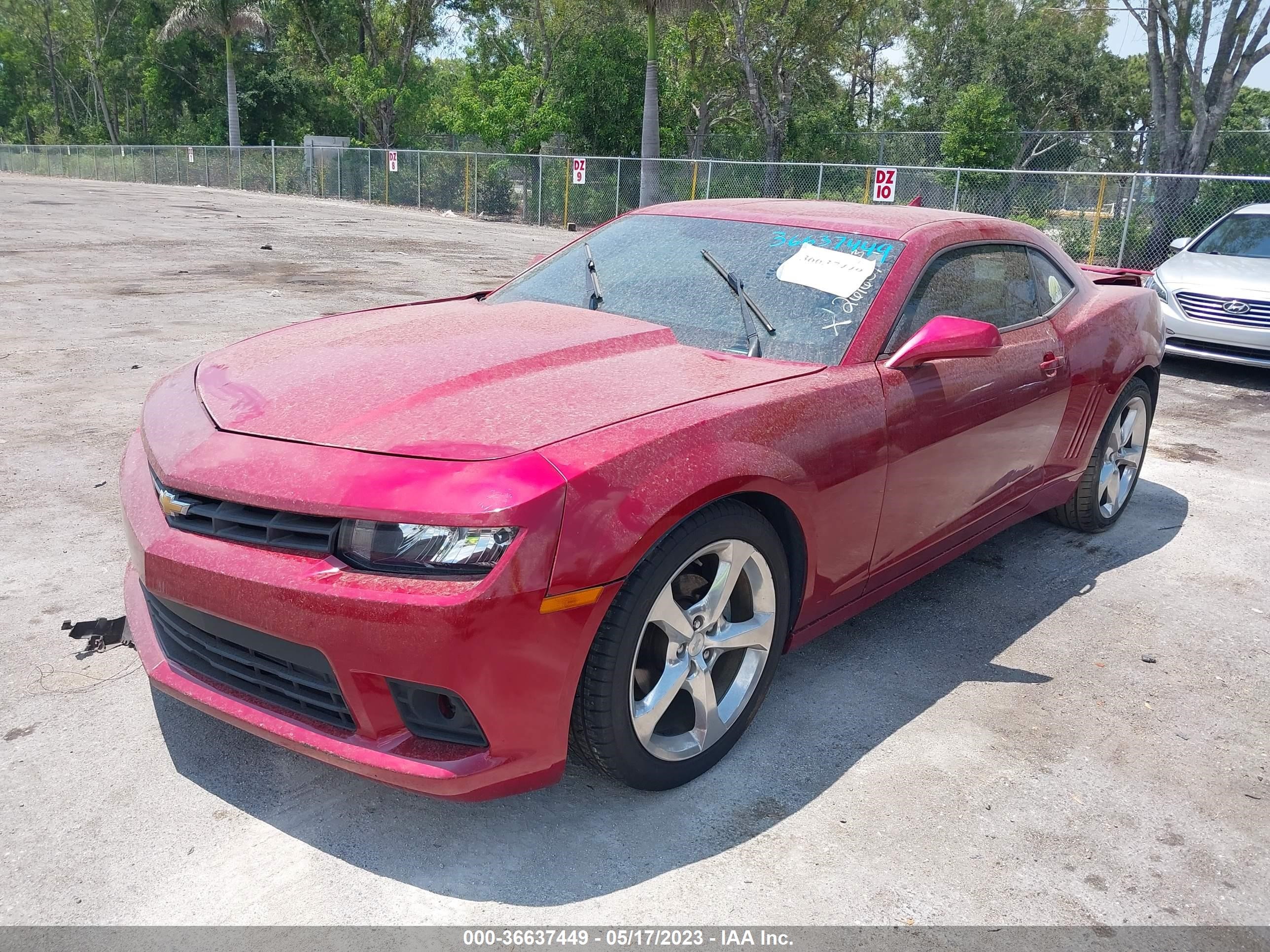 Photo 1 VIN: 2G1FB1E33E9245605 - CHEVROLET CAMARO 