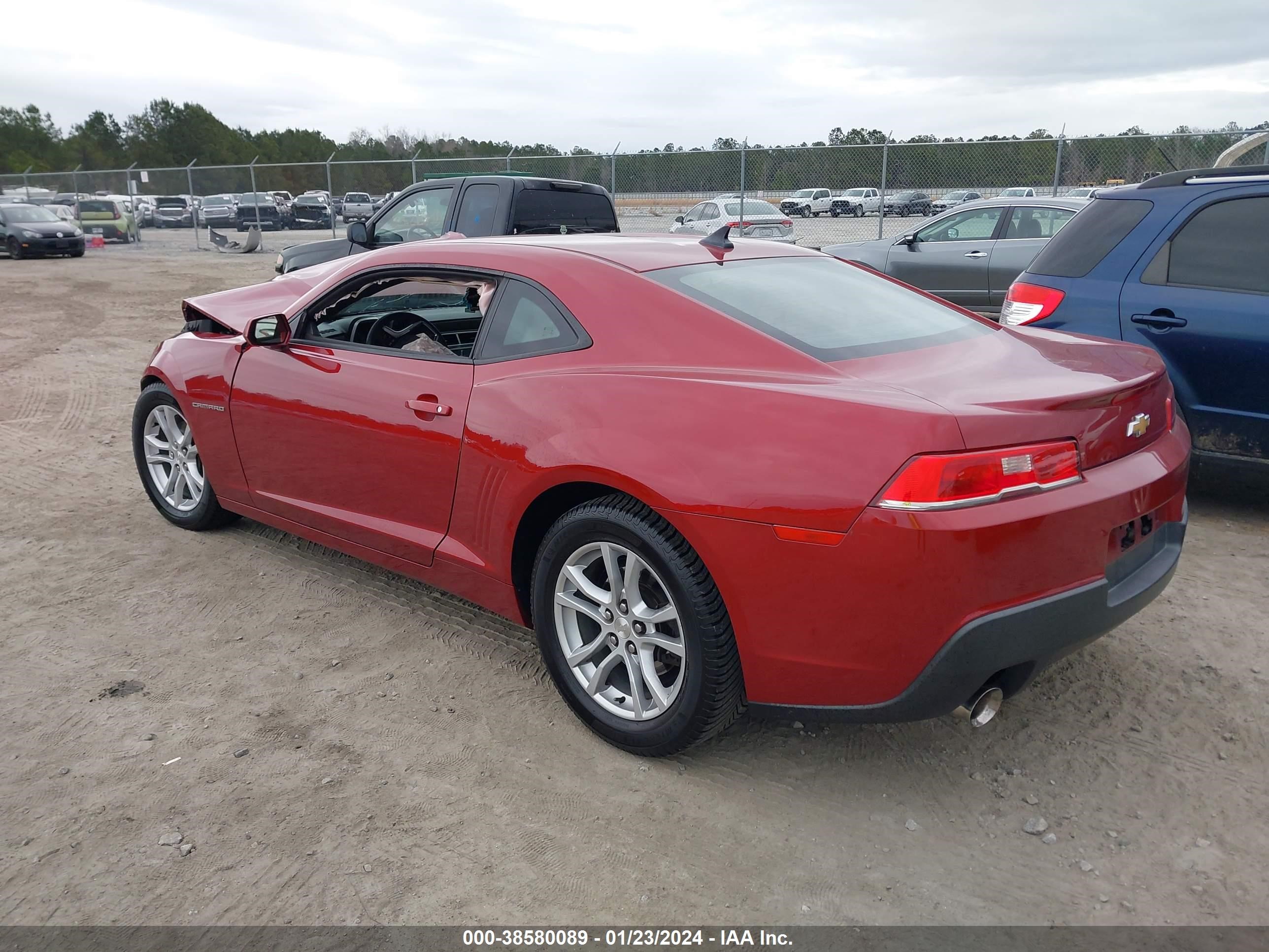 Photo 2 VIN: 2G1FB1E33F9310096 - CHEVROLET CAMARO 