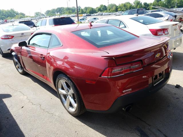 Photo 2 VIN: 2G1FB1E34E9182272 - CHEVROLET CAMARO LT 