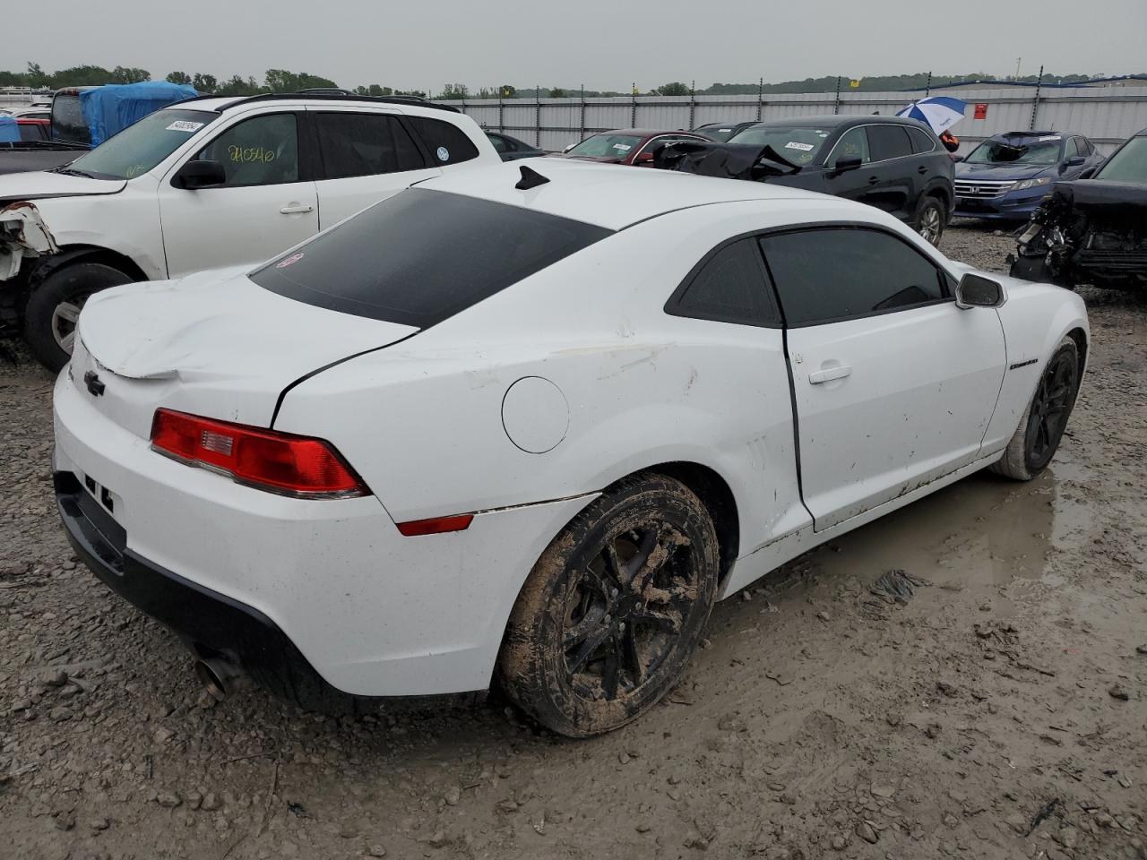 Photo 2 VIN: 2G1FB1E34E9206943 - CHEVROLET CAMARO 