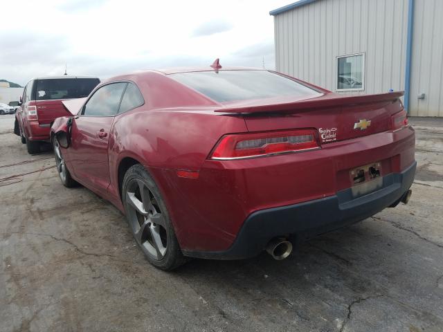 Photo 2 VIN: 2G1FB1E34E9290455 - CHEVROLET CAMARO LT 