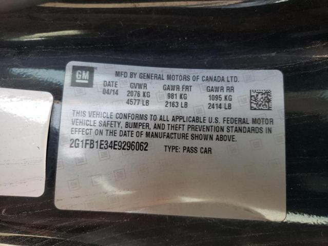 Photo 9 VIN: 2G1FB1E34E9296062 - CHEVROLET CAMARO LT 