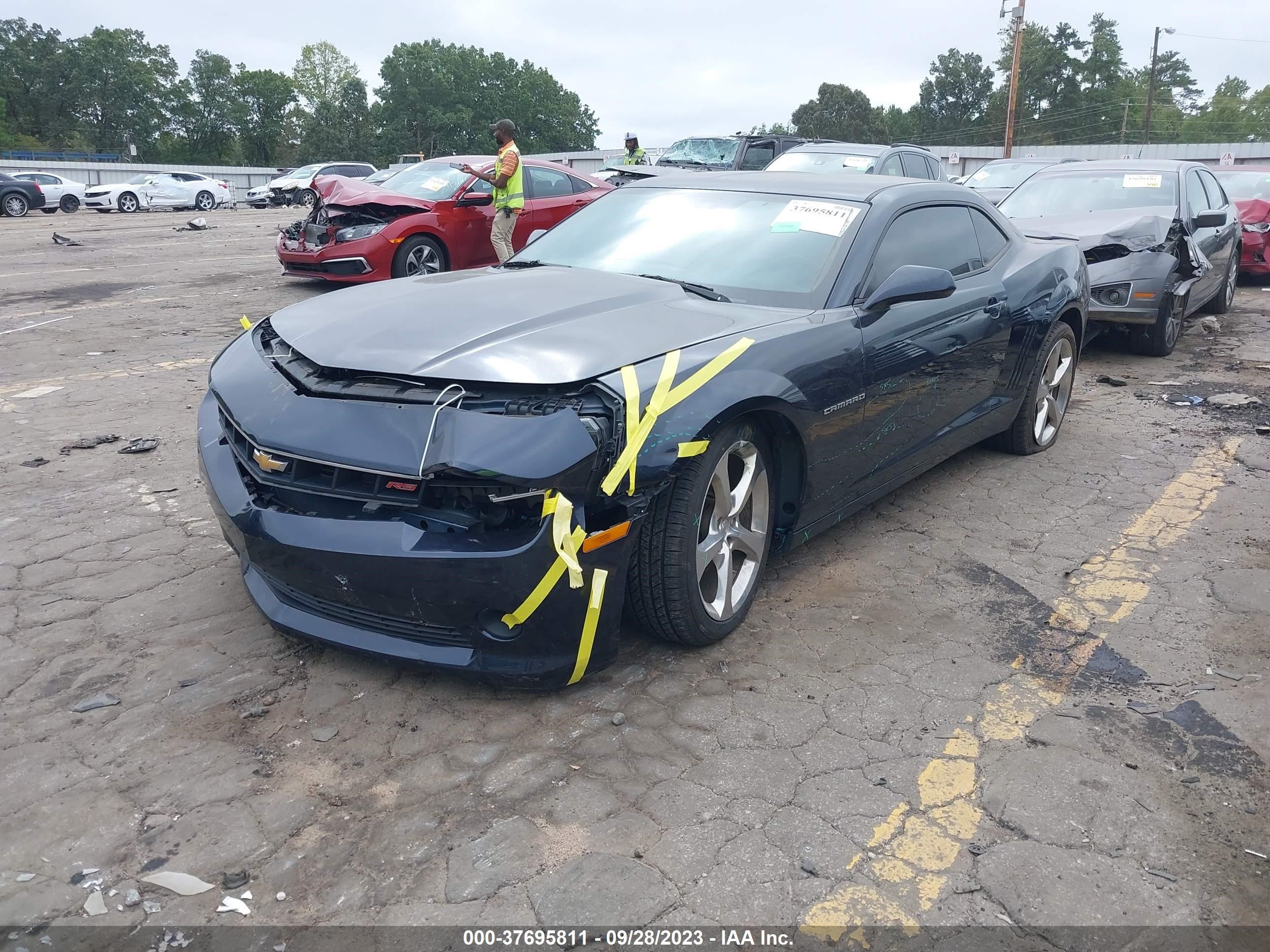 Photo 1 VIN: 2G1FB1E34E9305245 - CHEVROLET CAMARO 