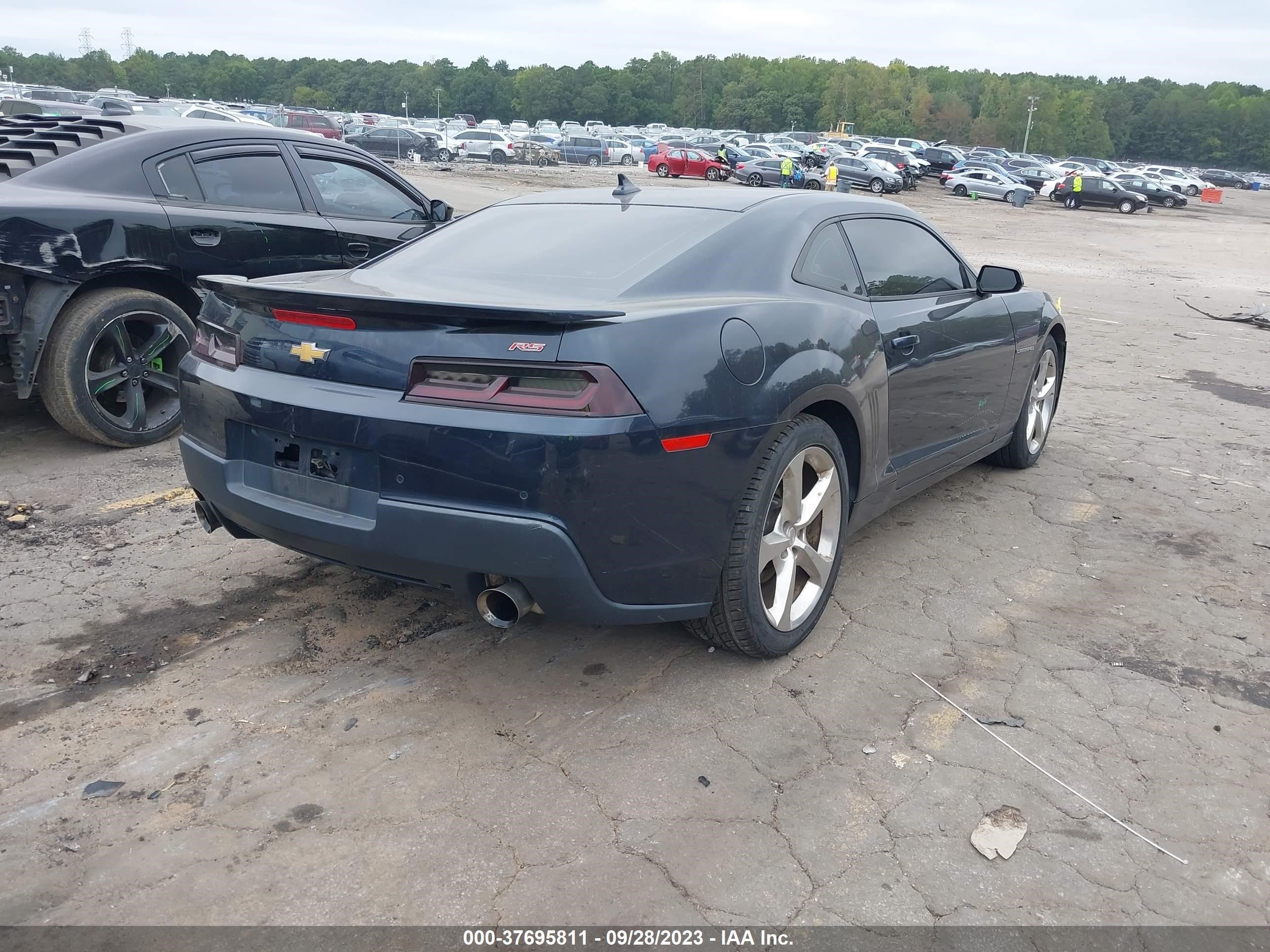 Photo 3 VIN: 2G1FB1E34E9305245 - CHEVROLET CAMARO 