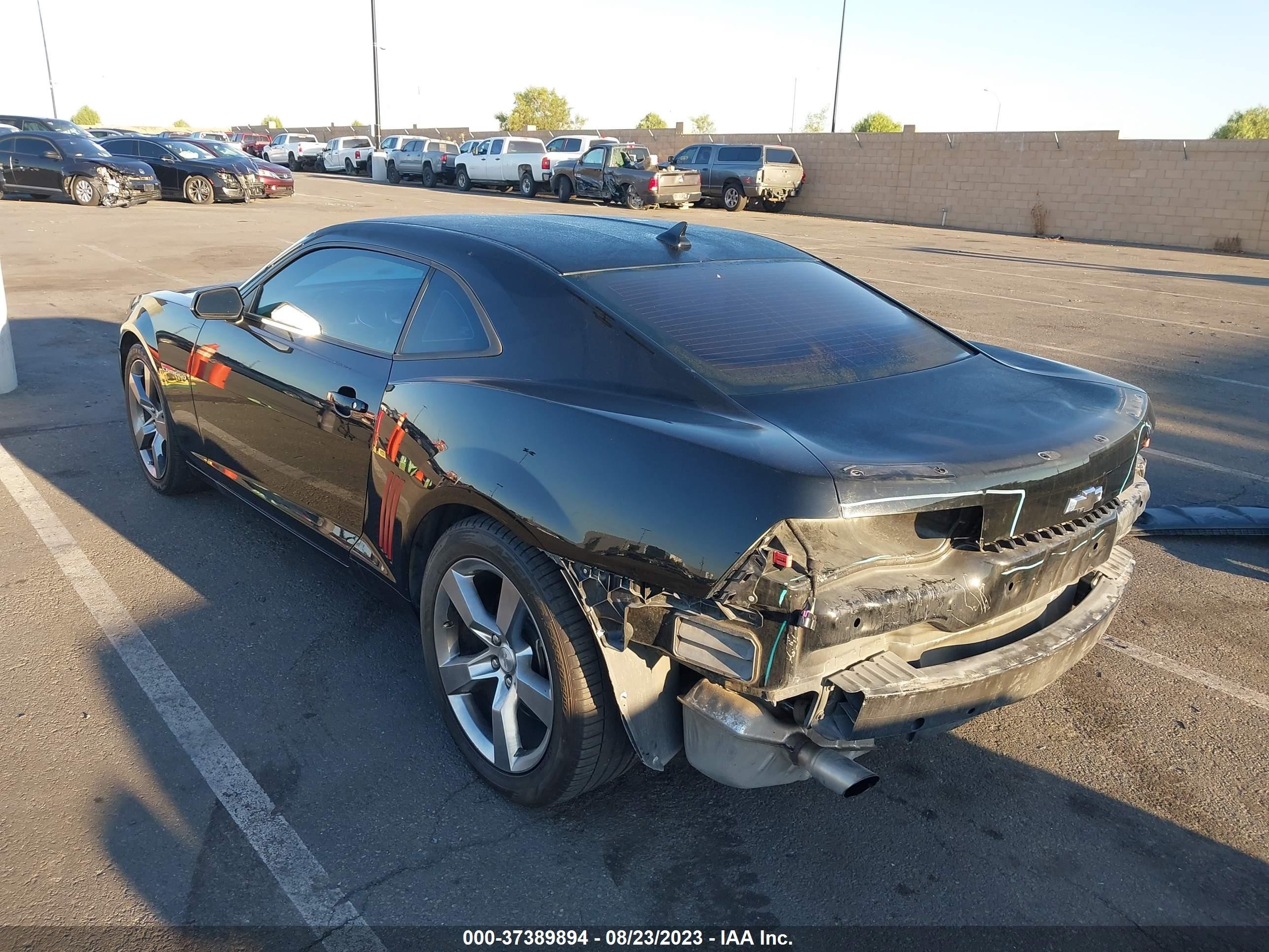 Photo 2 VIN: 2G1FB1E35C9164540 - CHEVROLET CAMARO 