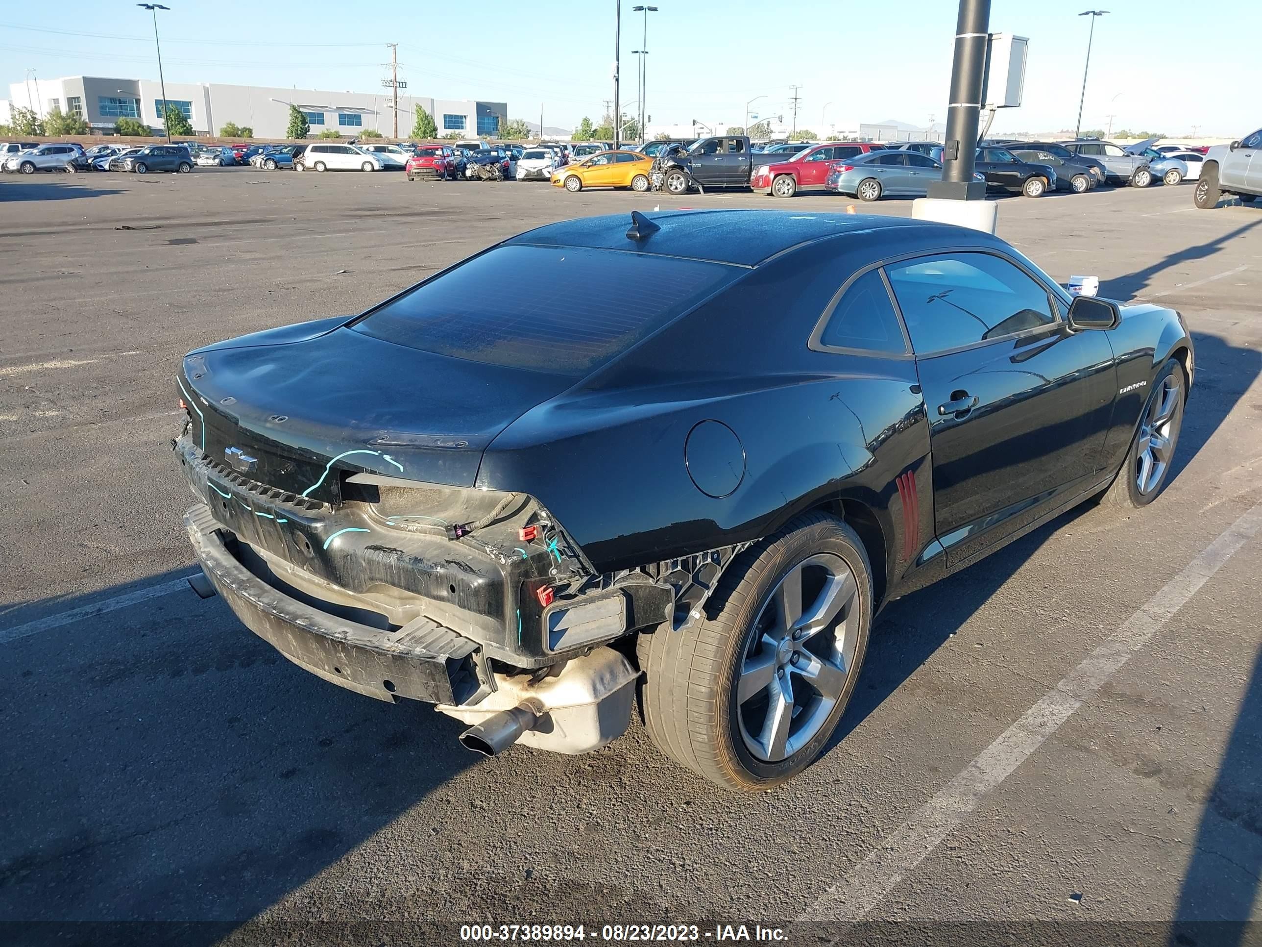 Photo 3 VIN: 2G1FB1E35C9164540 - CHEVROLET CAMARO 